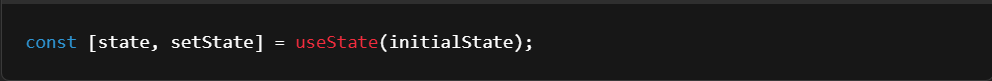 useState