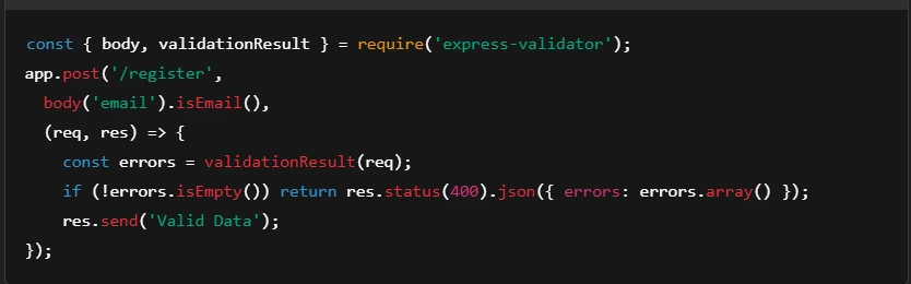 NodeJS API