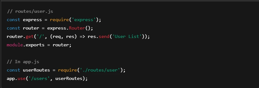 NodeJS API