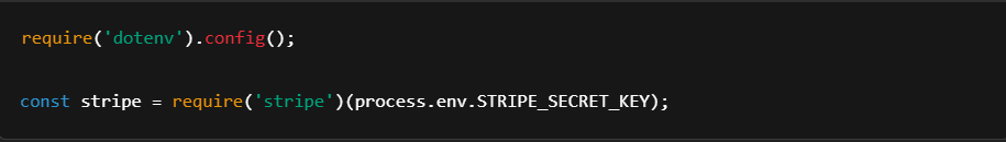 use dotenv in node js