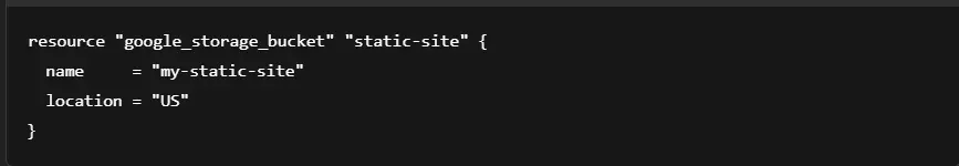infrastructure as code