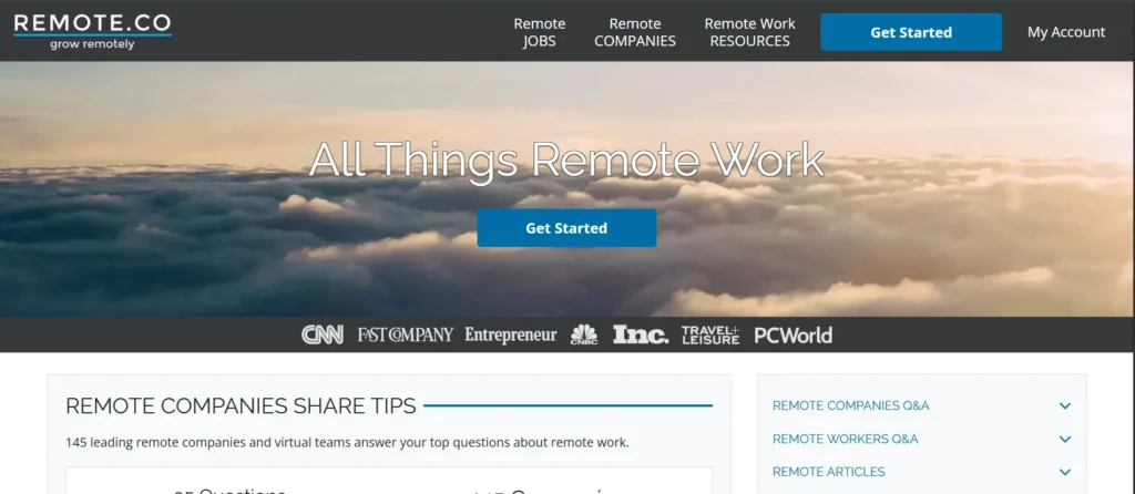 remote jobs website