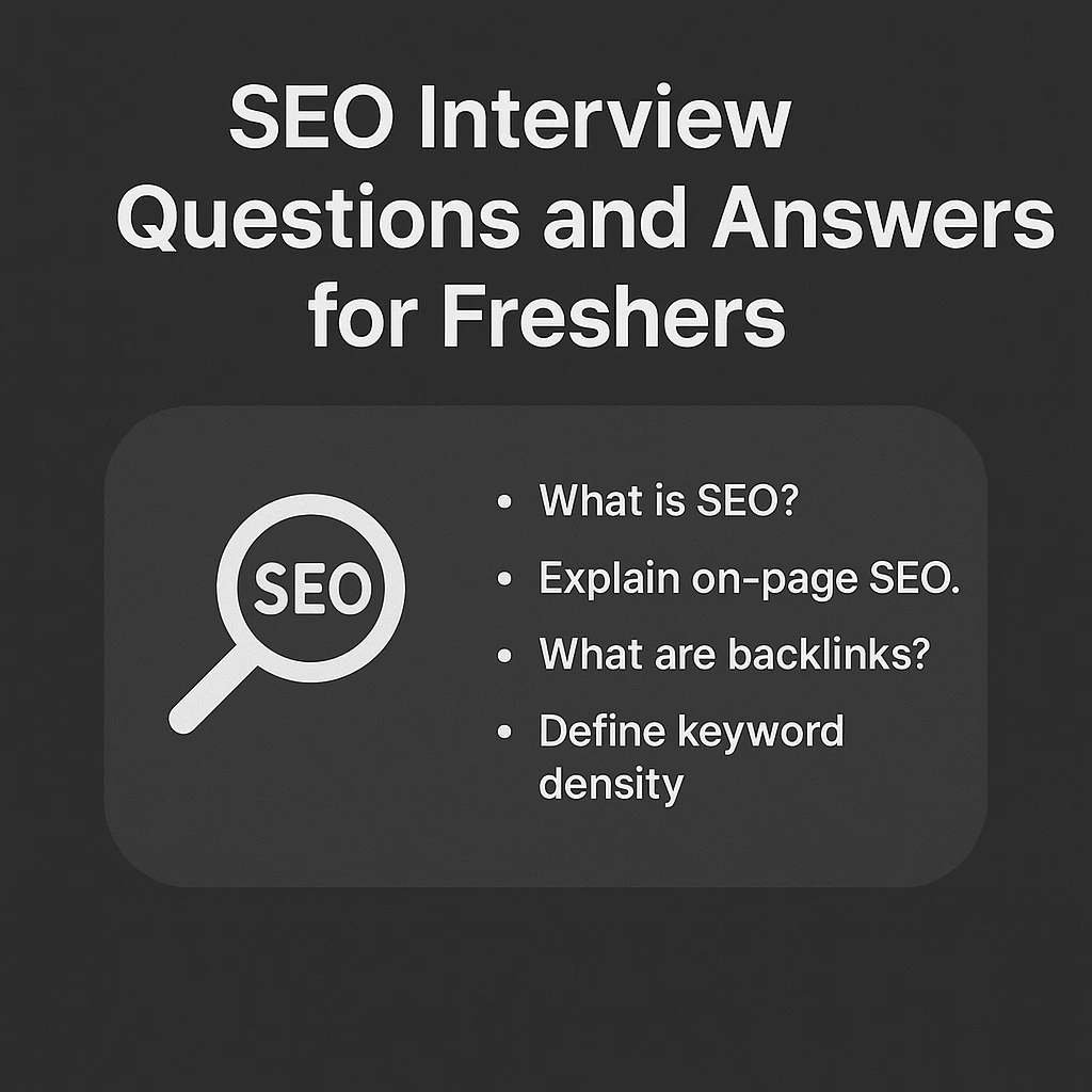 seo interview questions